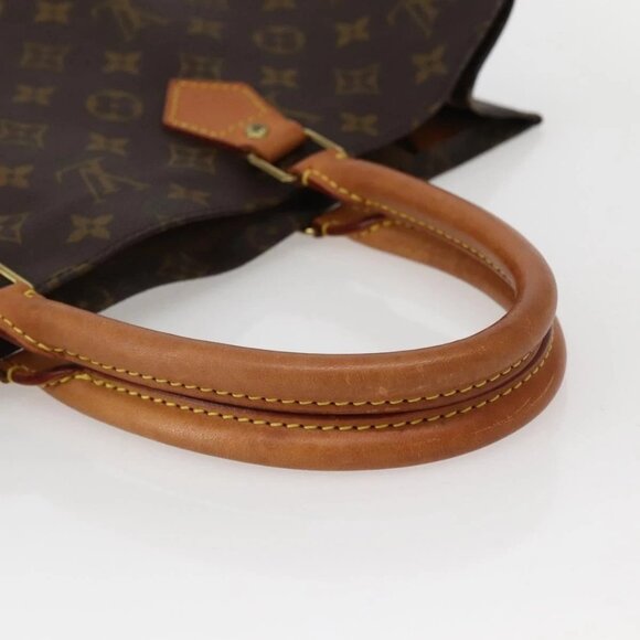 LOUIS VUITTON Monogram Sac Plat Hand Bag M51140 LV Auth 144010 - Picture 8 of 16